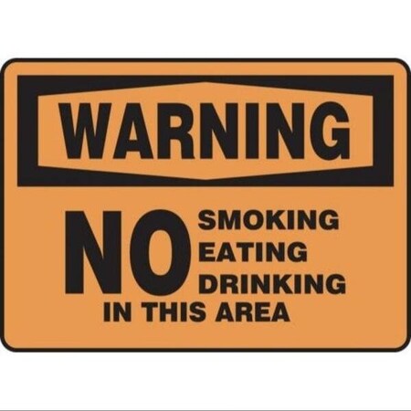 Accuform OSHA DANGER SAFETY SIGN NO SMOKING MSMK257VA MSMK257VA